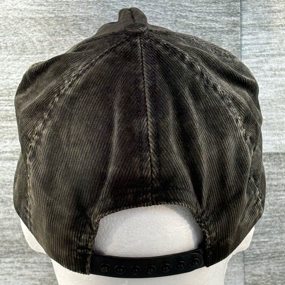 VTG Auto Palace Corduroy Ocean Specialties USA Snapback Trucker Hat Black OSFA - Picture 6 of 13